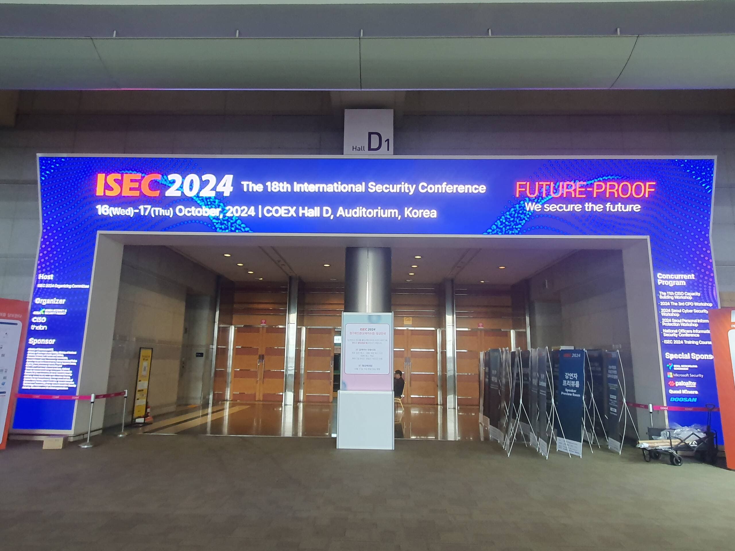 [행사스케치] 시큐레이어, ISEC 2024 참가 현장을 소개합니다!